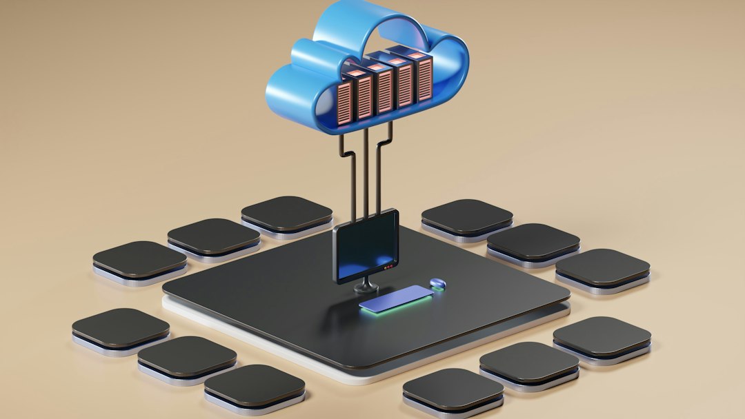 Illustration of cloud storage representing a separate Microsoft 365 backup